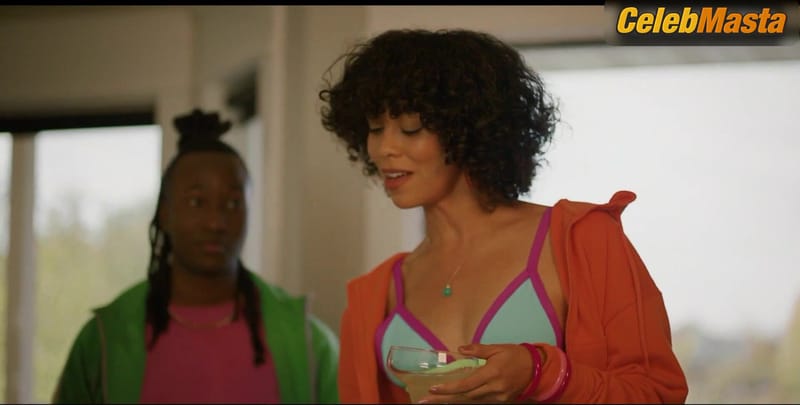 Alexis Zollicoffer's Swimsuit Scene in Winter Spring Summer Or Fall