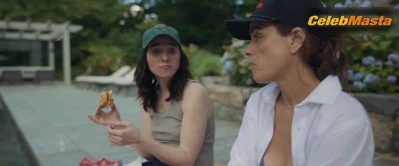 Lena Hall and Amanda Peet Tits, Swimsuit Scene from Your Friends And Neighbors