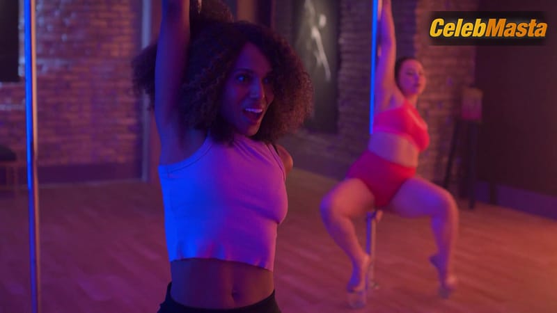Kerry Washington and Brandee Evans Show Underwear Scene in Unprisoned
