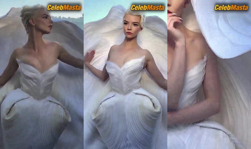 Anya Taylor-Joy's Hot Scene in Vogue Magazine