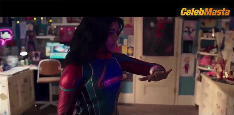 Iman Vellani and Brie Larson Sexy Scene from Ms. Marvel