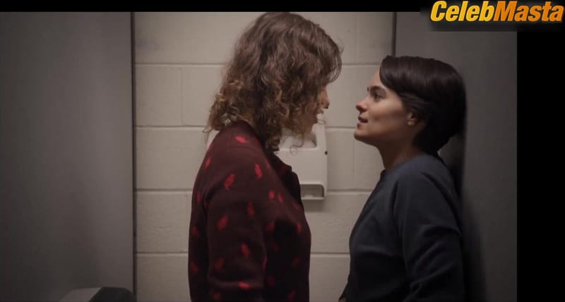 Chloe Levine and Brianna Hildebrand Lesbian Scene from Trinkets
