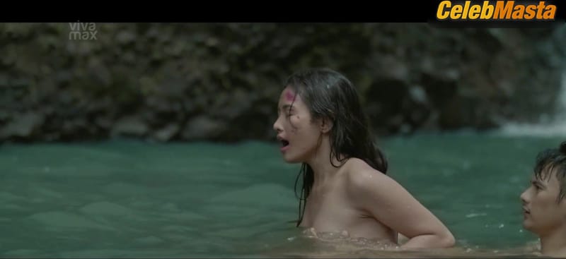 Christine Bermas Bares Breasts, Butt Scene in Siklo