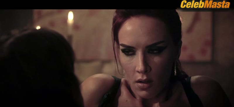 Charlotte Kirk and Anna Maria Sieklucka Bare Lesbian Underwear Scene in Compulsion