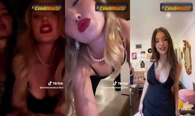 Bella Podaras Tits Scene from Bella Podaras Instagram / Tiktok