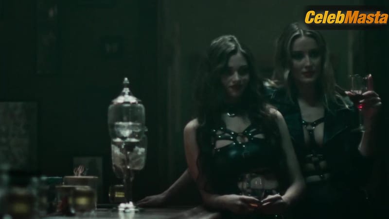 Sarah Dumont and India Eisley Tits Scene from Vampires Of The Velvet Lounge