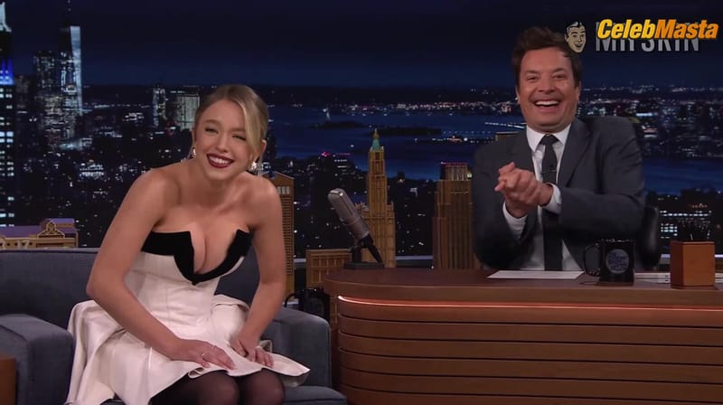 Sydney Sweeney's Hot Scene in The Tonight Show Starring Jimmy Fallon