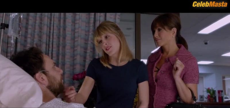 Jennifer Aniston Tits and Underwear Scene from Horrible Bosses 2