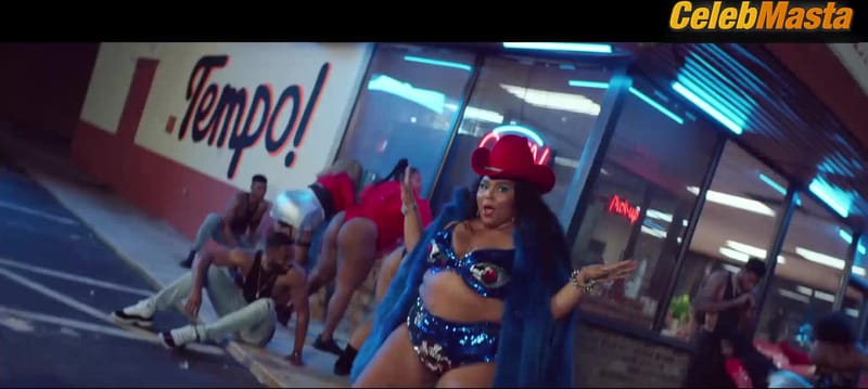 Lizzo Swimsuit Scene from Tempo