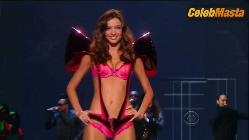 Miranda Kerr Underwear Scene from The Victoria's Secret Fashion Show 2009