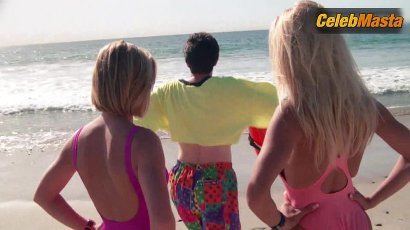 Pamela Anderson Reveals Hot Scene in Baywatch