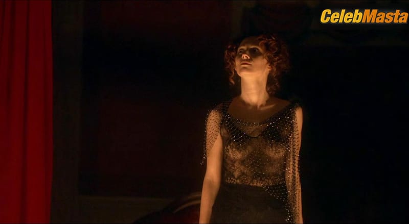 Rebecca Dayan Boobs Scene in Tesla