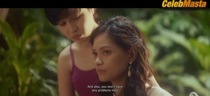 Angela Morena and Zsara Laxamana Lesbian, Tits Scene in Sex On Phone