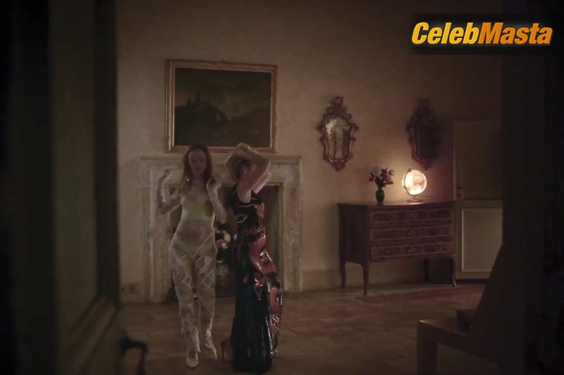 Abigail F. Cowen and Maria Bakalova Share Lesbian Scene in Electra