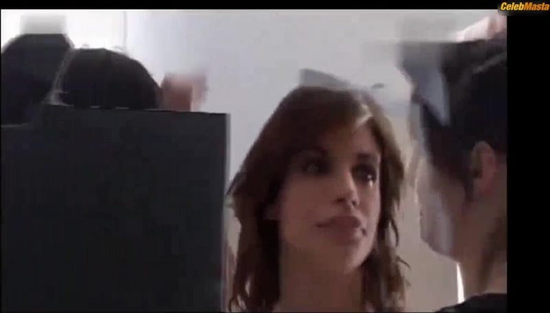 Elisabetta Canalis Swimsuit Scene from Making Of Supermax