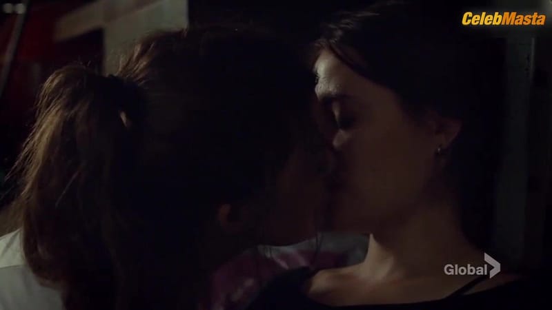 Katie Douglas Bares All in Lesbian Scene, Mary Kills People