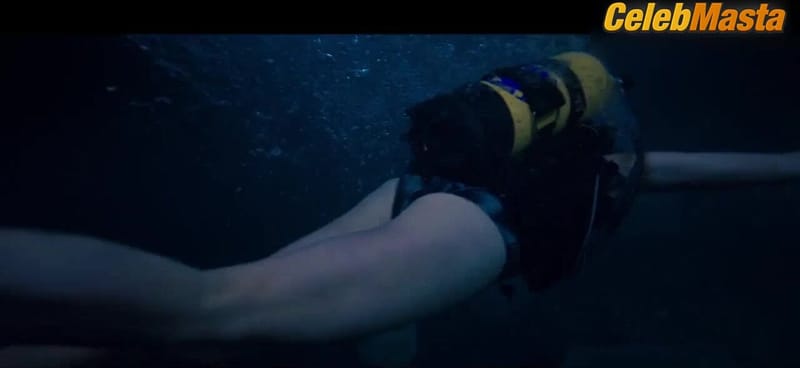 Claire Holt Swimsuit Scene from In The Deep