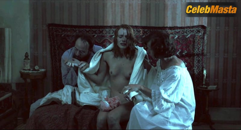 Stacy Martin and Cecile De France Boobs, Bush Scene in Bonnard, Pierre and Marthe