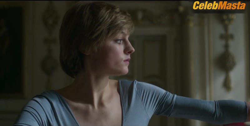 Emma Corrin's Sexy Scene from The Crown