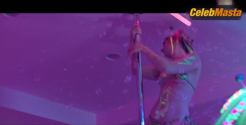 Elle Fanning and Lindsey Normington's Swimsuit, Thong Scene in Margo's Got Money Troubles