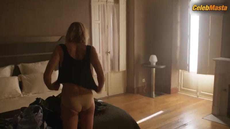 Nora Arnezeder Boobs, Underwear Scene in Riviera