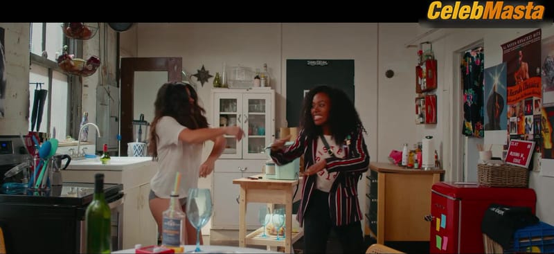 Gina Rodriguez's Underwear Scene from Someone Great