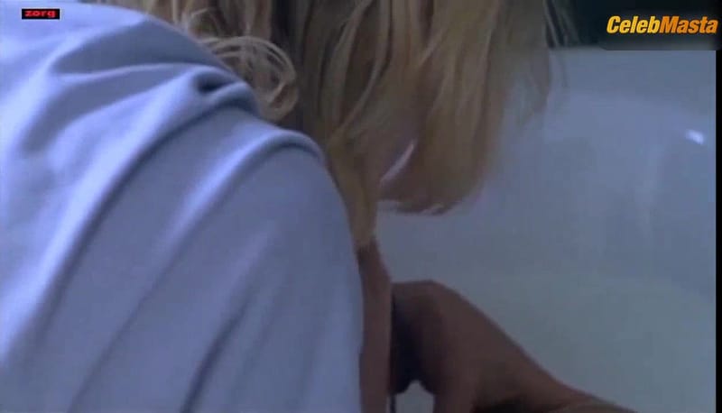 Emmanuelle Seigner's Tits Scene from Backstage