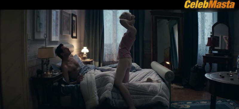 Elizabeth Debicki's Underwear Scene in The Burnt Orange Heresy