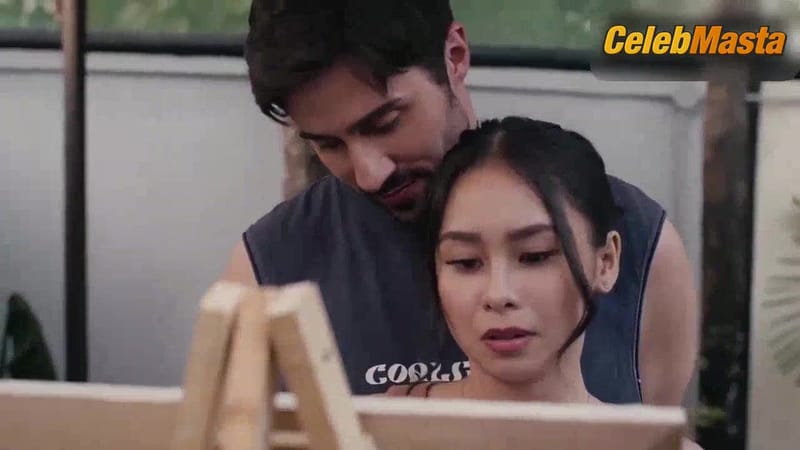 Apphle Celso and Stephanie Raz Boobs, Swimsuit Scene in Hayok