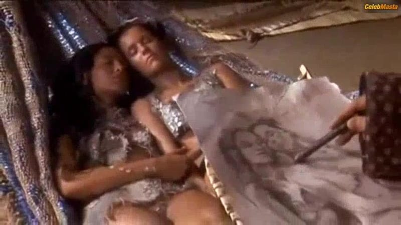 Camila Pitanga and Deborah Secco's Boobs, Underwear Scene in A Invencao Do Brasil