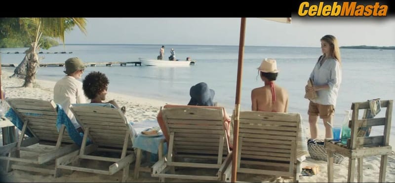 Arlette Torres and Danay Garcia Swimsuit Scene in Liz In September