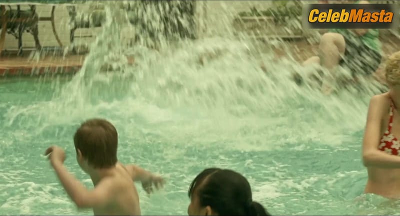 Elizabeth Debicki Swimsuit Scene from The Tale