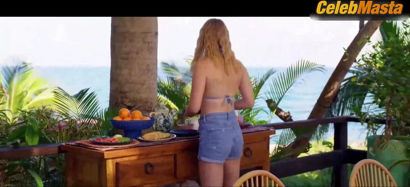 Virginia Gardner Tits, Swimsuit Scene from Beautiful Wedding
