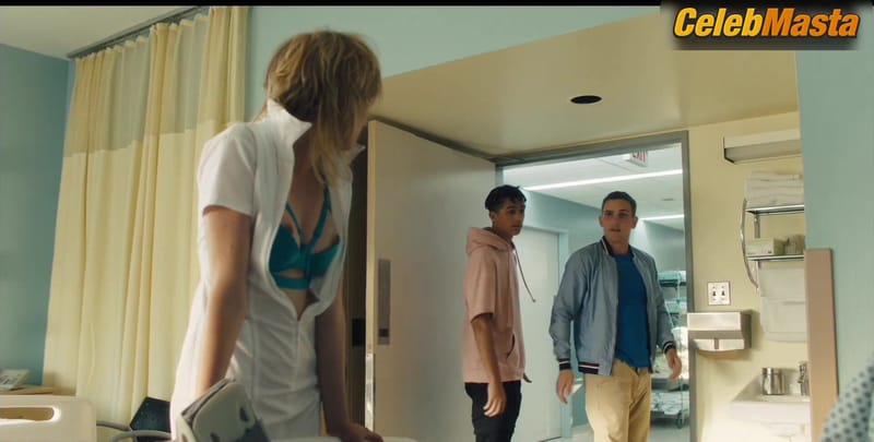 Gaite Jansen Breasts and Underwear Scene from Jett
