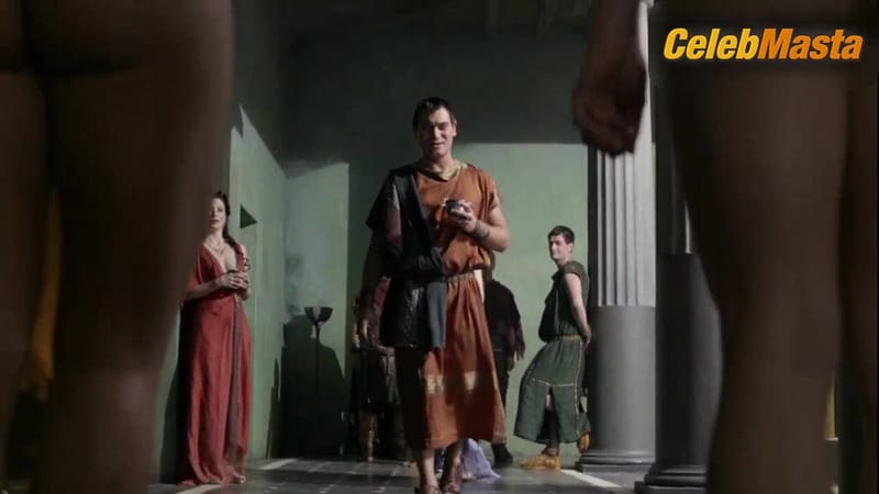 Jessica Grace Smith and Lesley-Ann Brandt Tits, Ass Scene from Spartacus Gods Of The Arena