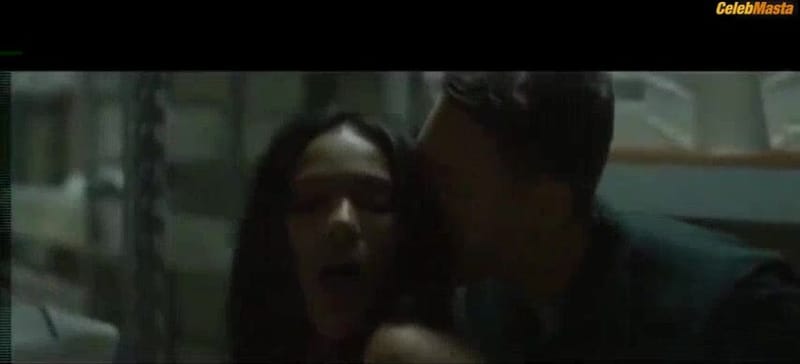 Lesley-Ann Brandt's Sexy Scene from Heartlock