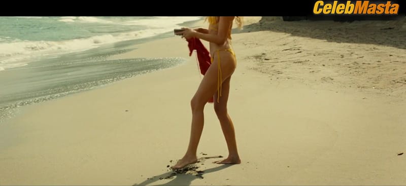 Abbey Lee's Swimsuit Scene in Old