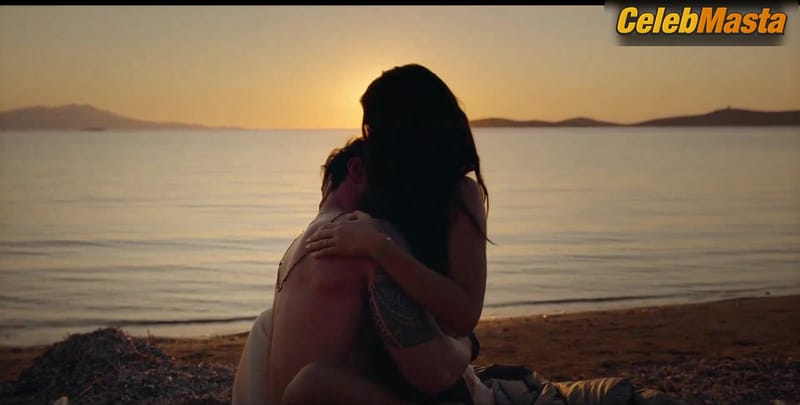 Tuba Buyukustun Bares Breasts in Underwear Scene in Another Self
