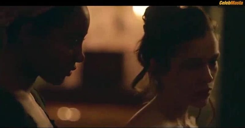 Sophie Cookson and Karla-simone Spence Lesbian, Boobs Scene in The Confessions Of Frannie Langton