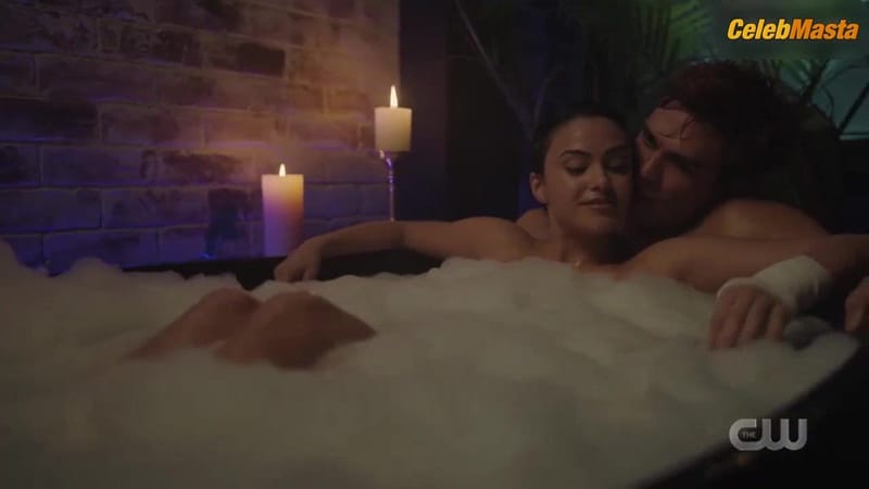 Camila Mendes Shows Underwear Scene in Riverdale