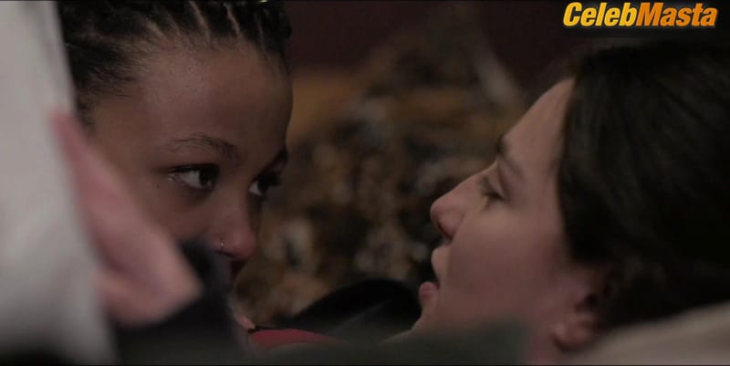 Myha'la Herrold and Marisa Abela in Lesbian, Underwear Scene in Industry