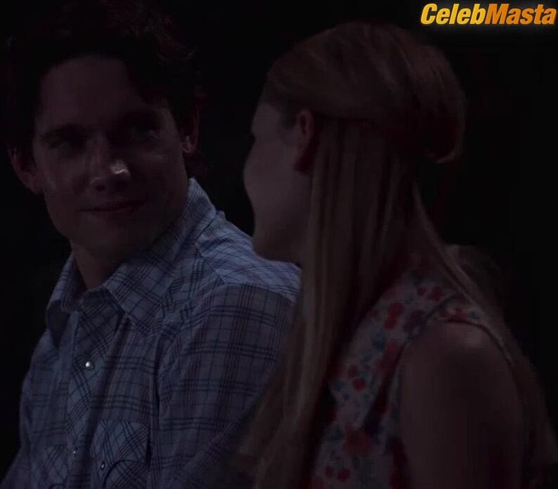 Virginia Gardner Tits, Swimsuit Scene in Dolly Parton's Heartstrings