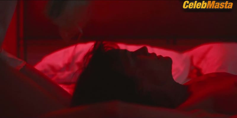 Carla Gugino and Gaite Jansen's Boobs and Bush Scene in Leopard Skin