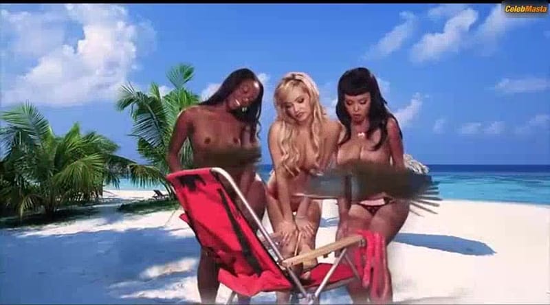 Masuimi Max, Chanell Heart and Mindy Robinson Breasts Scene from Gingerdead Man Vs. Evil Bong