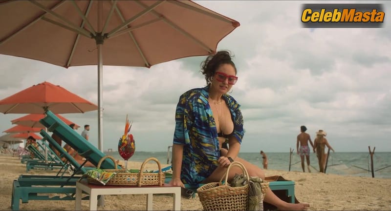Monica Barbaro and Catherine Cohen Swimsuit Scene in At Midnight