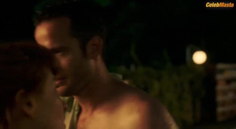 Vica Kerekes Tits, Swimsuit Scene in Hab