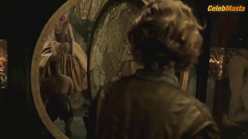 Lara Pulver's Boobs Scene in Da Vinci's Demons