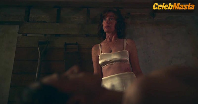 Julianne Nicholson and Umi Myers Underwear Scene in Dope Girls Series