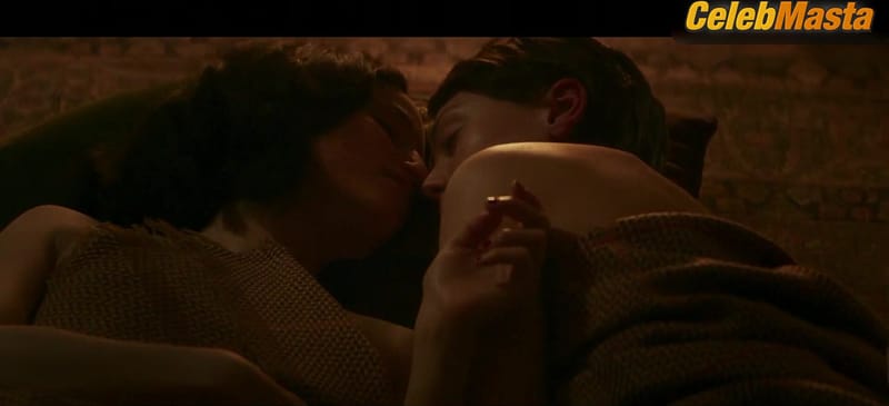 Laura Haddock and Dianna Agron Share Lesbian Scene in The Laureate