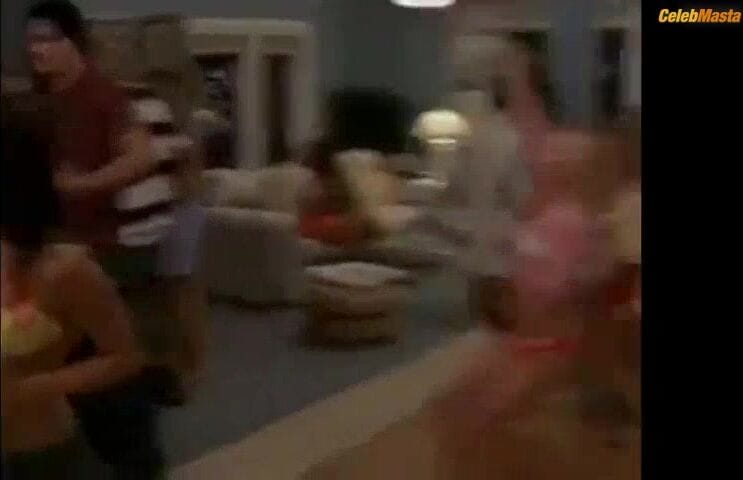 Rachel Bilson and Ashley Hartman Swimsuit Scene from The O.c.
